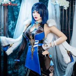 Uwowo Genshin Impact Yelan Liyue Hydro Female Cosplay Ye Lan Costume