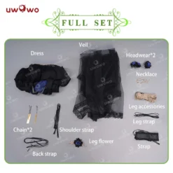 Exclusive Uwowo Anime Code Geass Fanart: C.C. CC Black Bride Wedding Dress Cosplay Costume -Uwowocosplay Shop 7 843cebd5 2ddf 44a6 b3ec 9c271482c1ea