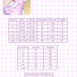 Uwowo Plus Size Game Nekopara Vol.4 Coconut Maid Dress Cosplay Costume Cute Purple Dress -Uwowocosplay Shop 7 01
