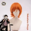 UWOWO Anime Bungou Stray Dogs Nakahara Chuya Cosplay Wig 50cm Curly Dirty Orange Hair -Uwowocosplay Shop 83b90cc74e24e2b42fc379a30c974d92