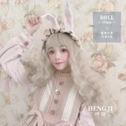Hengji Lolita Wig Doll Chocolate-Vine-Gold-Linen Gray-Black-Blue 55cm Long Curly Wig Synthetic Heat Resistant Fiber -Uwowocosplay Shop 8 b37fd999 da2f 4f31 8c8c 280ccba704fc