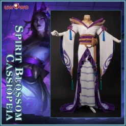 Uwowo League Of Legends Spirit Blossom Cassiopeia Du Couteau The Serpent's Embrace Cosplay Costume