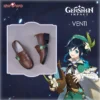 Uwowo Game Genshin Impact Venti Windborne Bard Tone-Deaf Bard Cosplay Shoes -Uwowocosplay Shop 932db1b8dcad8be8be8739e3b4a9dd4b