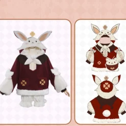 Uwowo Genshin Impact Fanart KLee Casual Bunny Ear Hoodie Klee Cute Cospaly With Moveable Ears -Uwowocosplay Shop C4ED5445 B81C 45BB B3C9 46A4355594D5