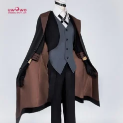 UWOWO Anime Bungou Stray Dogs Port Mafia Polyester Nakahara Chuya Chuuya Cosplay Costume -Uwowocosplay Shop HTB18DzaLpXXXXXfXpXXq6xXFXXX4