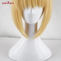 UWOWO Fate Grand Order Nero 35cm Long Gold Lace None Cosplay Wig -Uwowocosplay Shop QQ 20200130102217