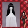 Uwowo Anime Kakegurui Jabami Yumeko Cosplay Wig 80cm Around Long Black Hair -Uwowocosplay Shop S66010f0171c940d8a844e29a232c760d5