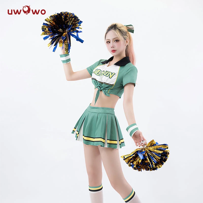 Uwowo Anime/Manga My Dress-Up Darling Marin Kitagawa Cheerleading Cosplay Costumes 4 Uwowo Anime/Manga My Dress-Up Darling Marin Kitagawa Cheerleading Cosplay Costumes - Image 2