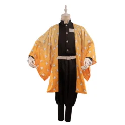 Uwowo Plus Size Demon Slayer Cosplay Kimetsu No Yaiba Agatsuma Zenitsu Cosplay Costume Demon Slaying Corps Uniform -Uwowocosplay Shop jpg e5002cec 986c 4282 abe4 5933559dc1d8